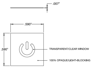 Mechanical Drawing - VCC Capacitive Touch Overlays